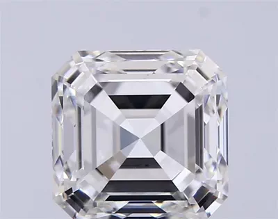 3.06ct F VVS2 Very Good Cut Asscher Lab Grown Diamond