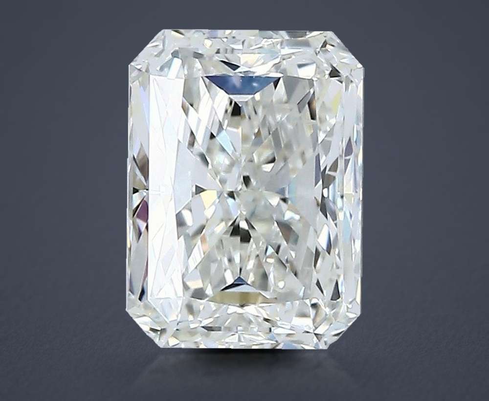 1.90ct H SI2 Rare Carat Ideal Cut Radiant Diamond
