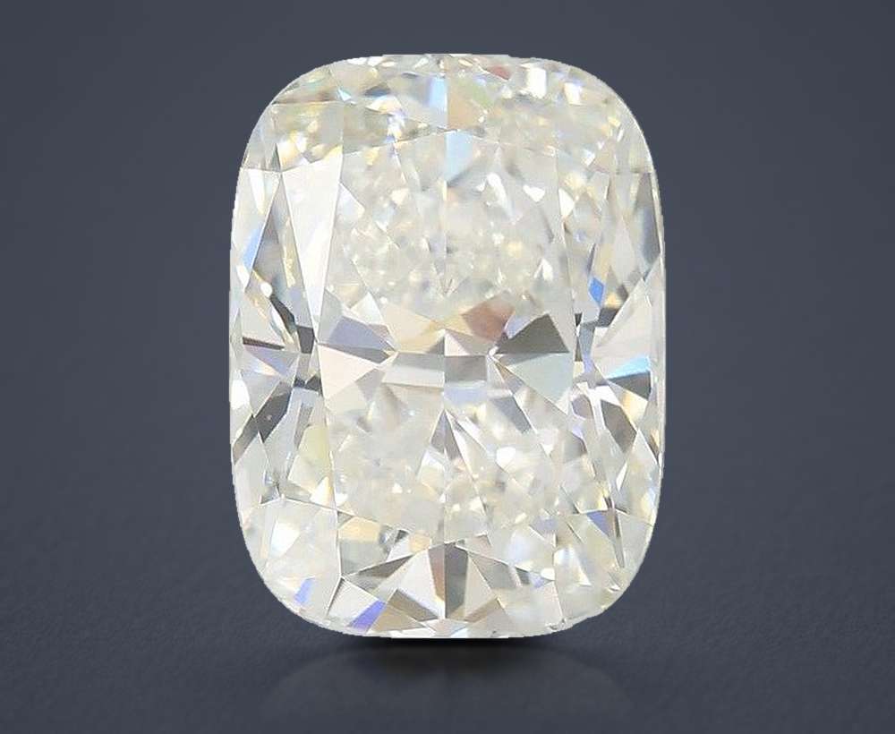4.04ct G VVS2 Rare Carat Ideal Cut Cushion Lab Grown Diamond