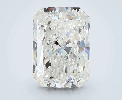 5.26ct F VVS2 Rare Carat Ideal Cut Radiant Lab Grown Diamond