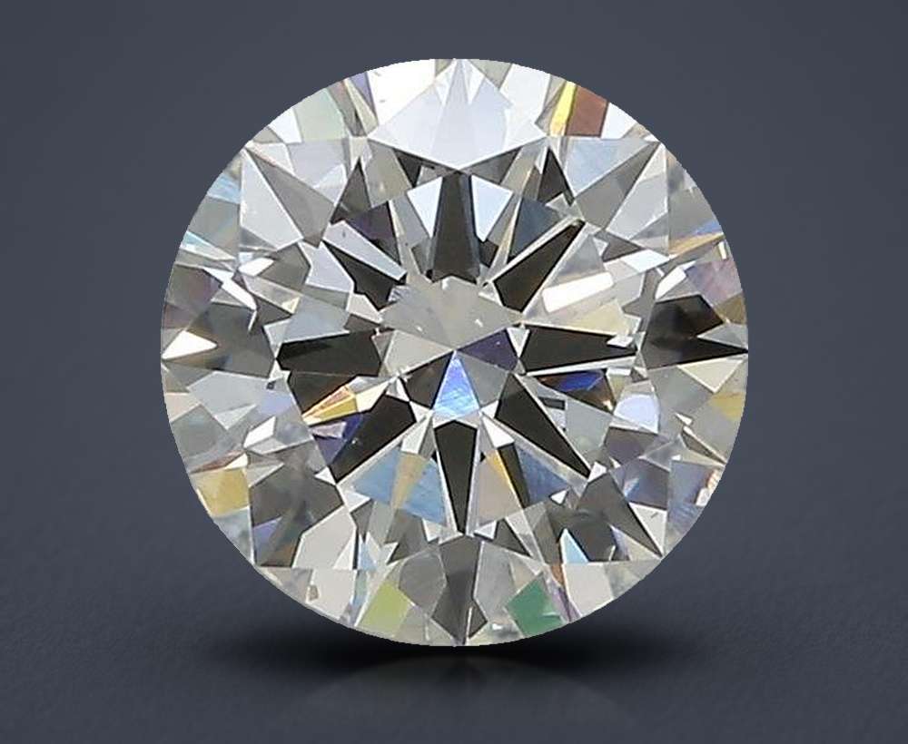 2.03ct I VS2 Excellent Cut Round Lab Grown Diamond