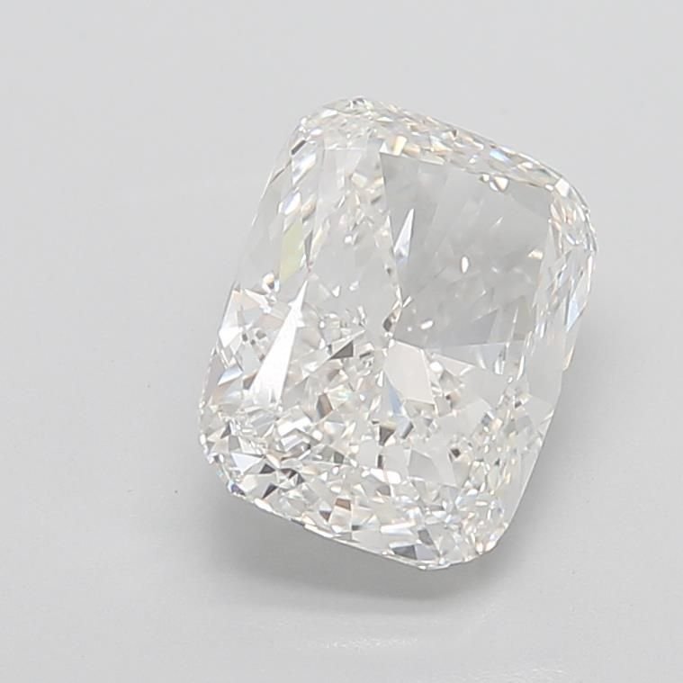 5.01ct F VVS1 Rare Carat Ideal Cut Cushion Lab Grown Diamond