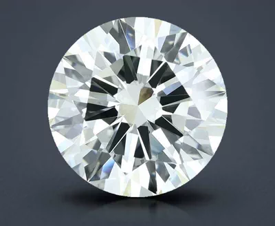6.01ct J VVS1 Excellent Cut Round Diamond