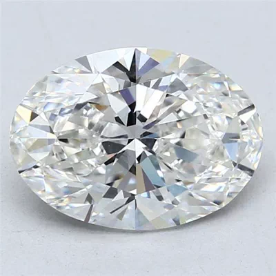 2.54ct F VS1 Rare Carat Ideal Cut Oval Lab Grown Diamond