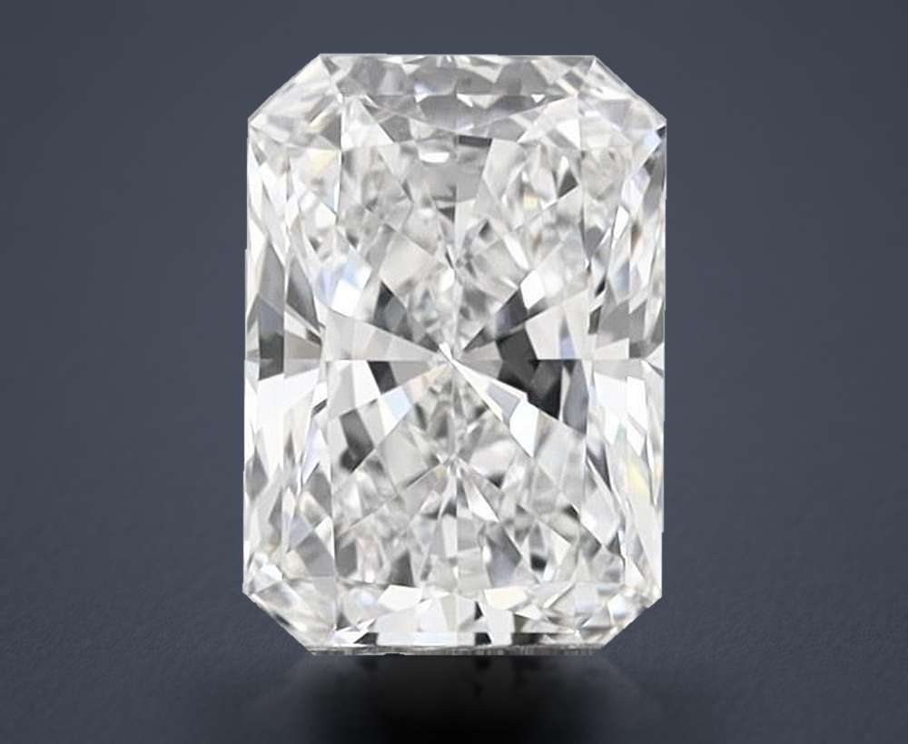 1.34ct D VVS1 Rare Carat Ideal Cut Radiant Lab Grown Diamond