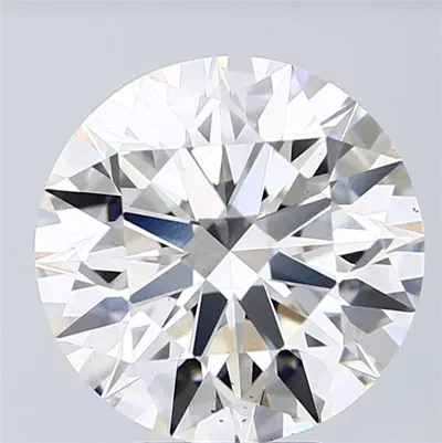 5.10ct H VS2 Rare Carat Ideal Cut Round Lab Grown Diamond