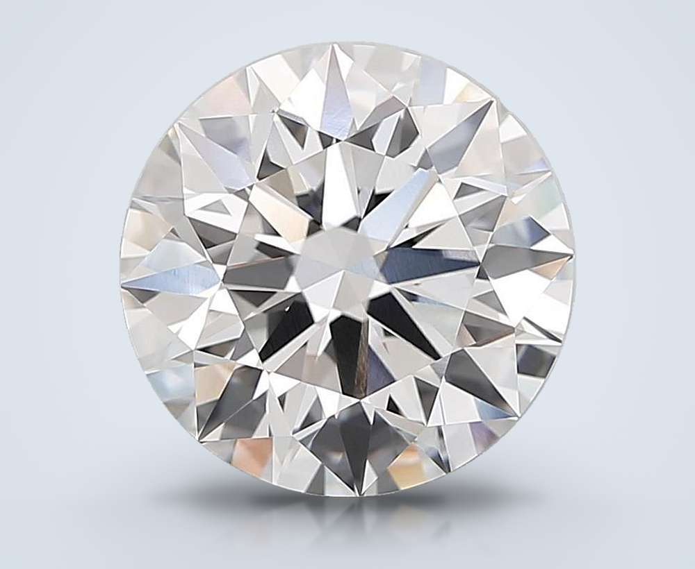 13.62ct E VVS2 Rare Carat Ideal Cut Round Lab Grown Diamond