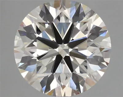 3.01ct I VS1 Rare Carat Ideal Cut Round Lab Grown Diamond