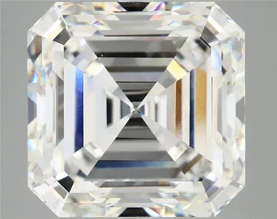 9.83ct E VS1 Excellent Cut Asscher Lab Grown Diamond