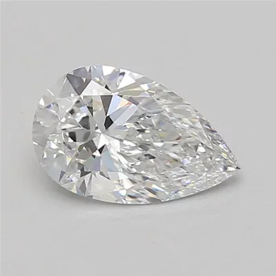 1.46ct D VS1 Rare Carat Ideal Cut Pear Lab Grown Diamond