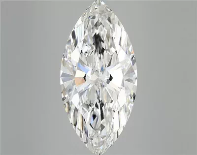 8.03ct F VS1 Rare Carat Ideal Cut Marquise Lab Grown Diamond