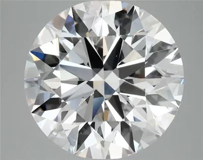 6.16ct D VS1 Rare Carat Ideal Cut Round Lab Grown Diamond