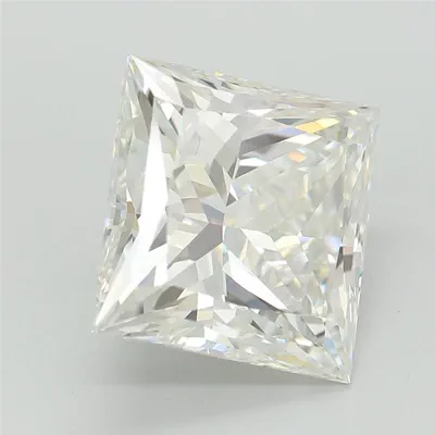 2.93ct F VS1 Rare Carat Ideal Cut Princess Lab Grown Diamond