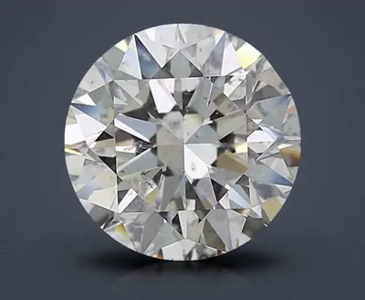 4.58ct H SI2 Rare Carat Ideal Cut Round Diamond