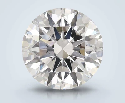 4.70ct F SI1 Rare Carat Ideal Cut Round Lab Grown Diamond