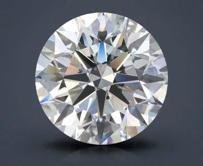 5.27ct F VVS1 Rare Carat Ideal Cut Round Lab Grown Diamond