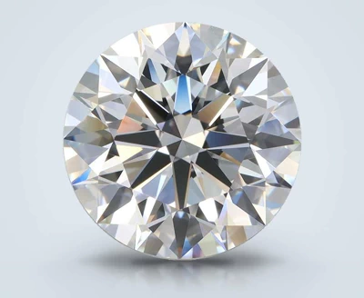 5.27ct F VVS1 Rare Carat Ideal Cut Round Lab Grown Diamond