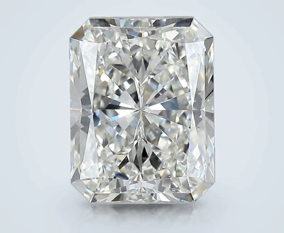 4.03ct E SI1 Rare Carat Ideal Cut Radiant Diamond