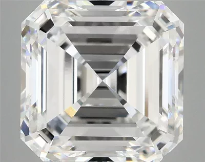 8.00ct E VS1 Excellent Cut Asscher Lab Grown Diamond
