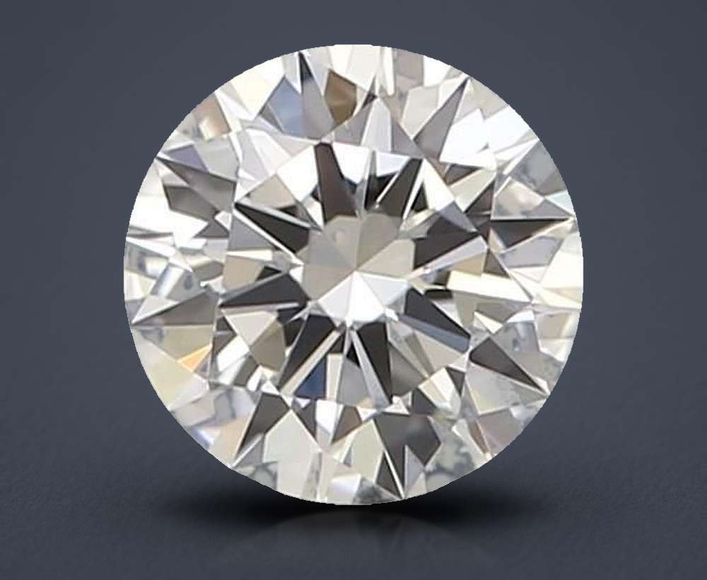 0.38ct H VVS1 Rare Carat Ideal Cut Round Diamond