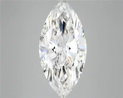 5.05ct F VS2 Rare Carat Ideal Cut Marquise Lab Grown Diamond