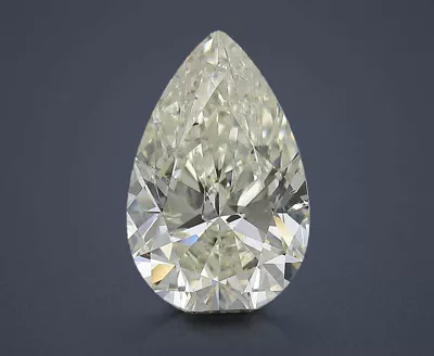 5.01ct K SI2 Rare Carat Ideal Cut Pear Diamond