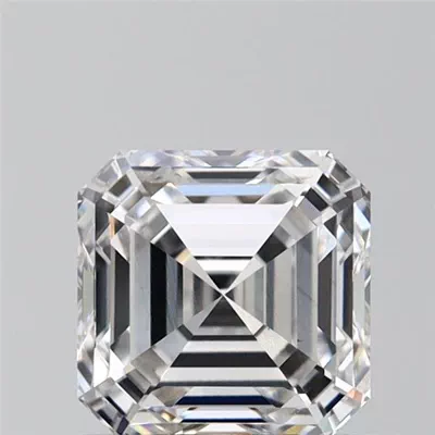 1.08ct F VS1 Rare Carat Ideal Cut Asscher Lab Grown Diamond