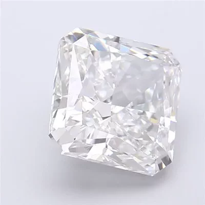 5.01ct E VVS2 Rare Carat Ideal Cut Radiant Lab Grown Diamond