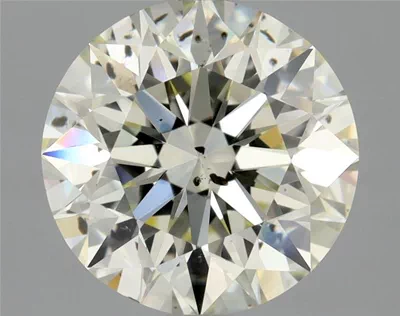 1.90ct K SI1 Rare Carat Ideal Cut Round Diamond
