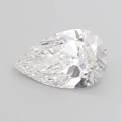 1.51ct F VVS2 Rare Carat Ideal Cut Pear Lab Grown Diamond