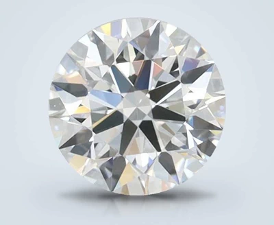 0.61ct D FL Rare Carat Ideal Cut Round Lab Grown Diamond