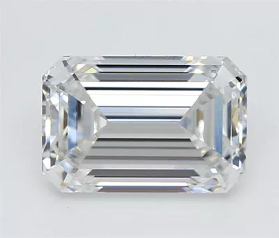 2.01ct E VVS2 Rare Carat Ideal Cut Emerald Lab Grown Diamond