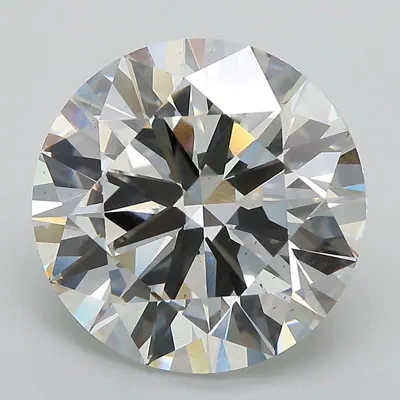 6.74ct G VS2 Rare Carat Ideal Cut Round Lab Grown Diamond