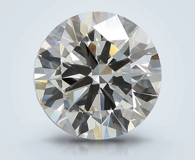6.74ct G VS2 Rare Carat Ideal Cut Round Lab Grown Diamond