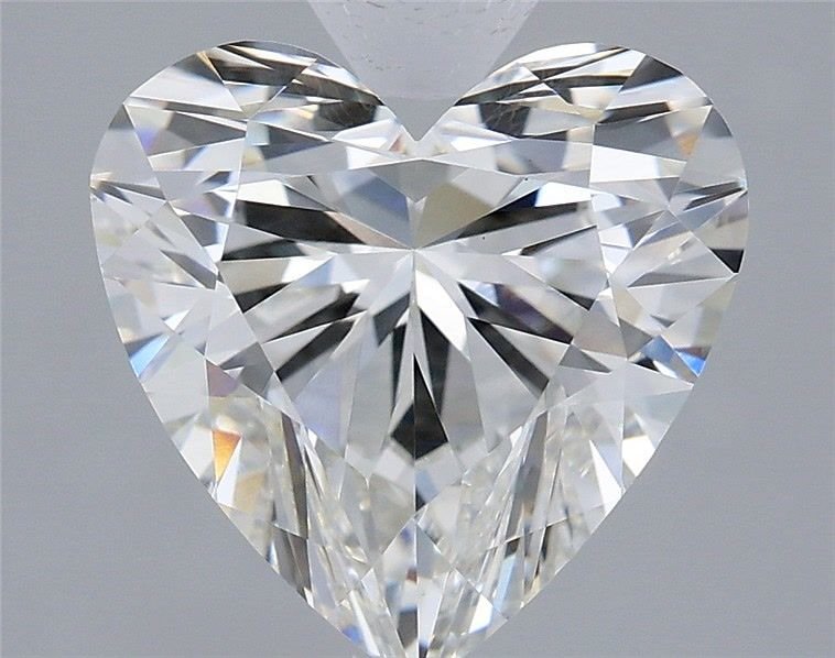 2.59ct G VS1 Rare Carat Ideal Cut Heart Lab Grown Diamond
