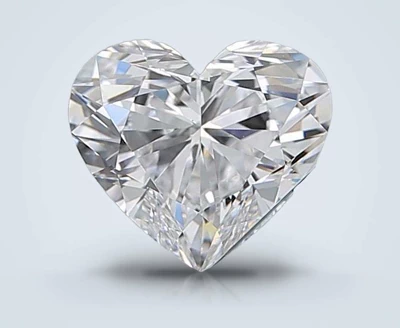 1.01ct D VS1 Rare Carat Ideal Cut Heart Diamond