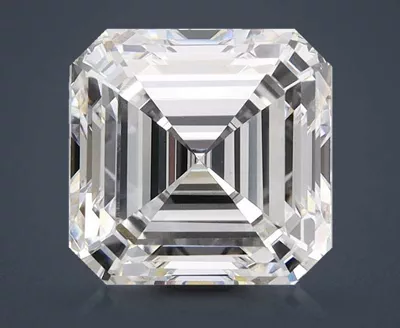 4.39ct G VS1 Rare Carat Ideal Cut Asscher Lab Grown Diamond