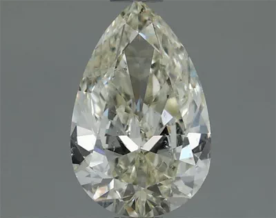 1.00ct K SI2 Rare Carat Ideal Cut Pear Diamond