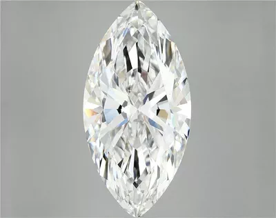 12.14ct E VVS2 Rare Carat Ideal Cut Marquise Lab Grown Diamond