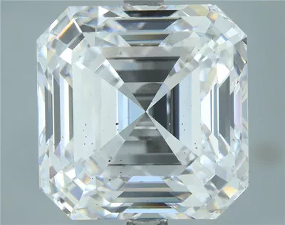 10.01ct E SI1 Rare Carat Ideal Cut Asscher Lab Grown Diamond