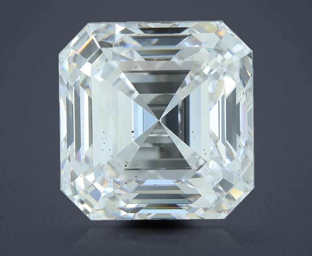 10.01ct E SI1 Rare Carat Ideal Cut Asscher Lab Grown Diamond