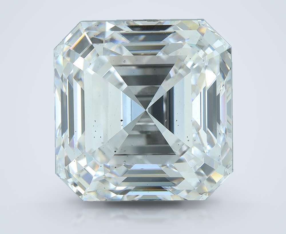 10.01ct E SI1 Rare Carat Ideal Cut Asscher Lab Grown Diamond