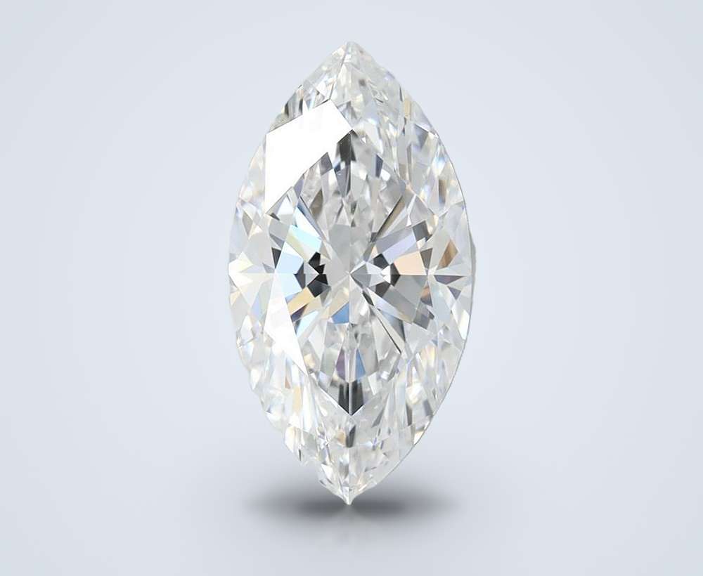 2.07ct D VVS1 Rare Carat Ideal Cut Marquise Lab Grown Diamond