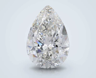 16.06ct G VS1 Rare Carat Ideal Cut Pear Lab Grown Diamond