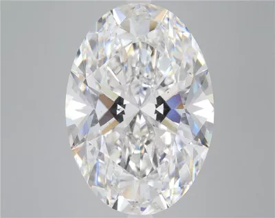 12.45ct E VS2 Rare Carat Ideal Cut Oval Lab Grown Diamond