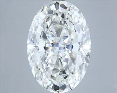 11.02ct H SI1 Rare Carat Ideal Cut Oval Diamond
