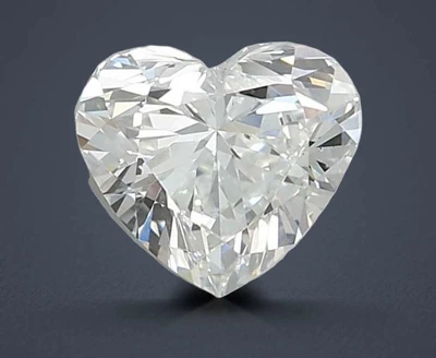 1.02ct E SI1 Rare Carat Ideal Cut Heart Lab Grown Diamond