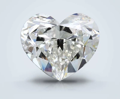 8.88ct I SI1 Rare Carat Ideal Cut Heart Diamond