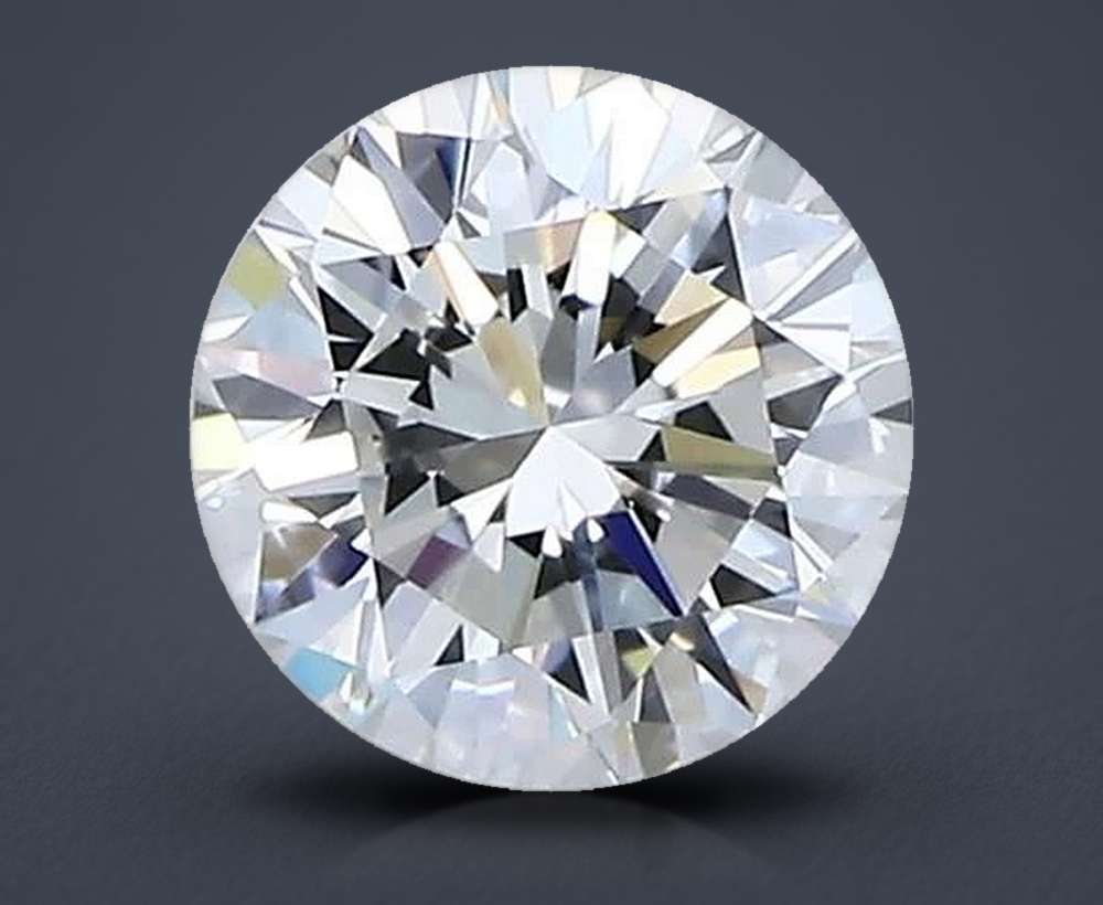 0.77ct E VVS2 Very Good Cut Round Diamond