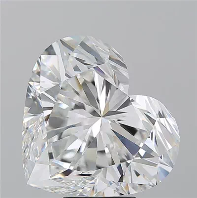9.04ct G VS2 Rare Carat Ideal Cut Heart Diamond